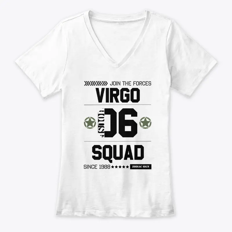 Zodiac Majesty Virgo Squad Black