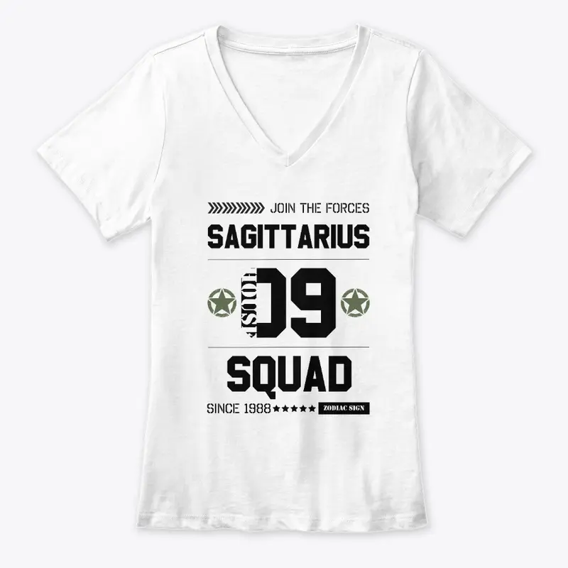 Zodiac Majesty Sagittarius Squad Black