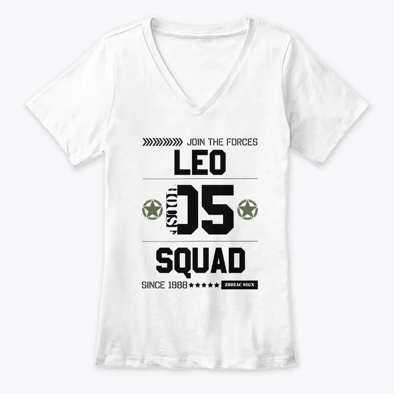 Zodiac Majesty Leo Squad Black