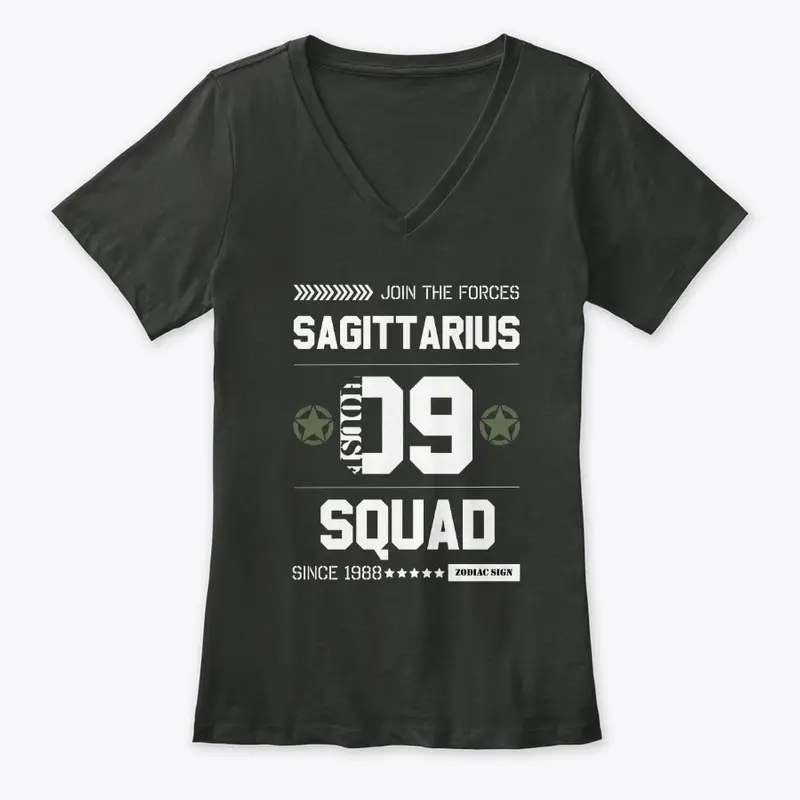 Zodiac Majesty Sagittarius Squad White