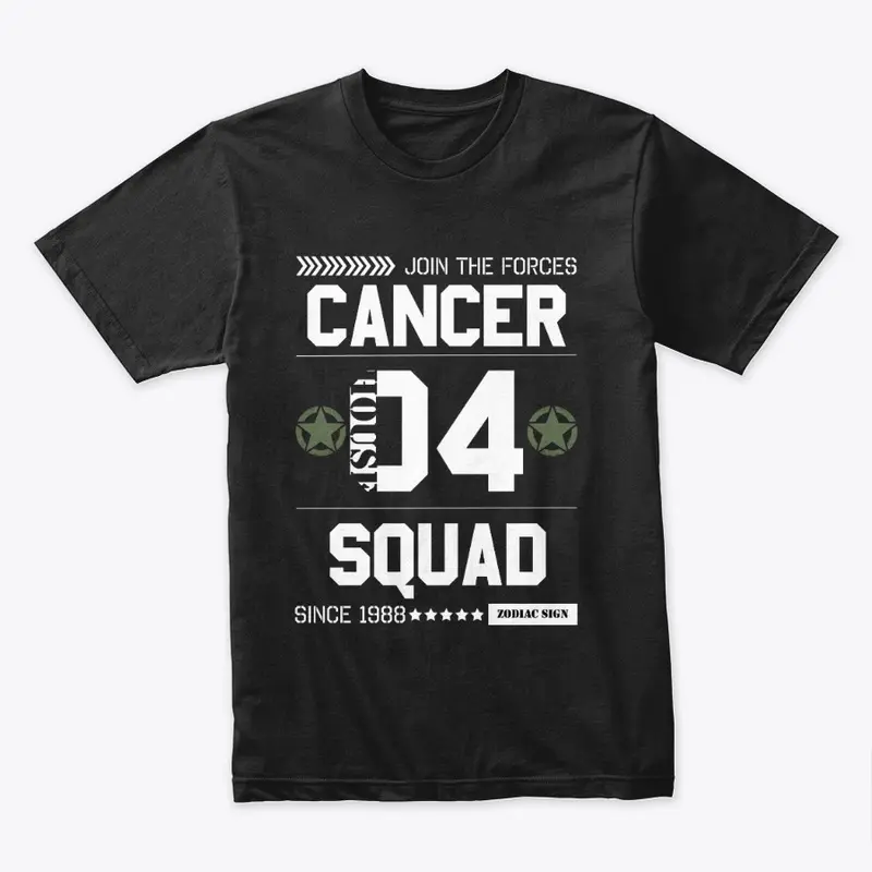 Zodiac Majesty Cancer Squad White