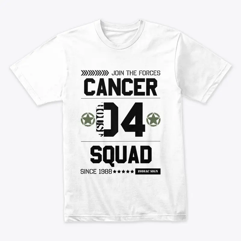 Zodiac Majesty Cancer Squad Black