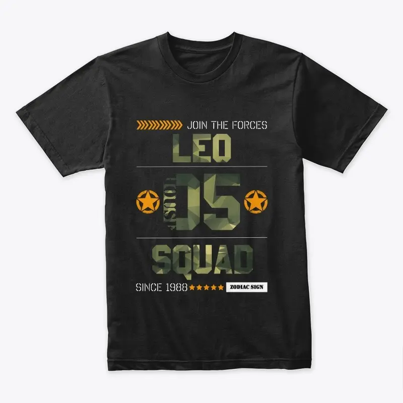 Zodiac Majesty Leo Squad Camo