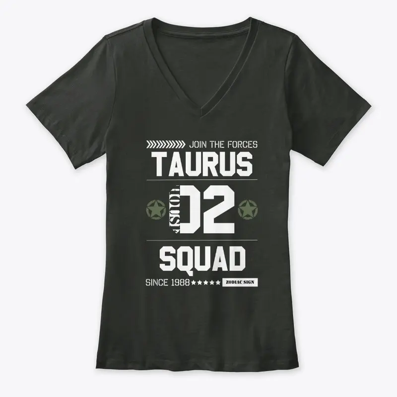 Zodiac Majesty Taurus Squad White