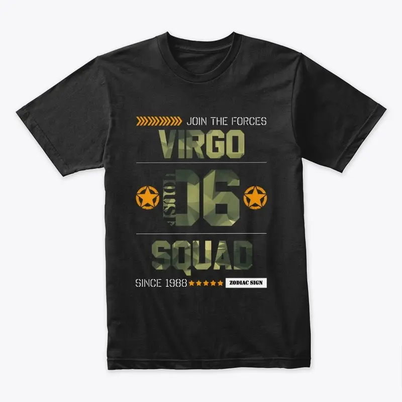 Zodiac Majesty Virgo Squad Camo