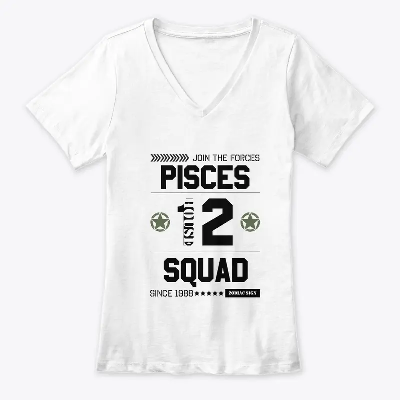 Zodiac Majesty Pisces Squad Black