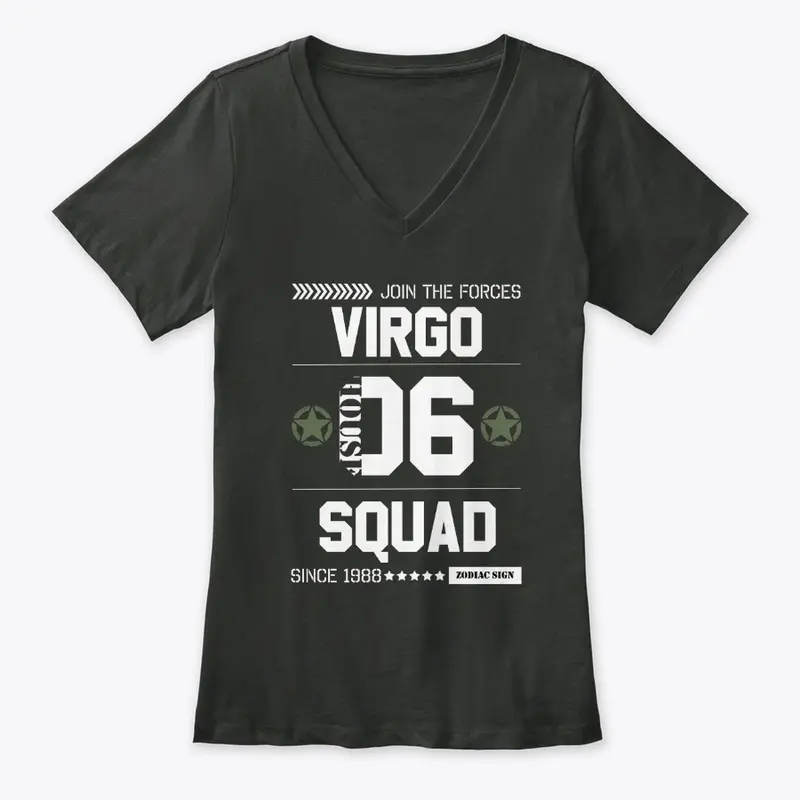 Zodiac Majesty Virgo Squad White