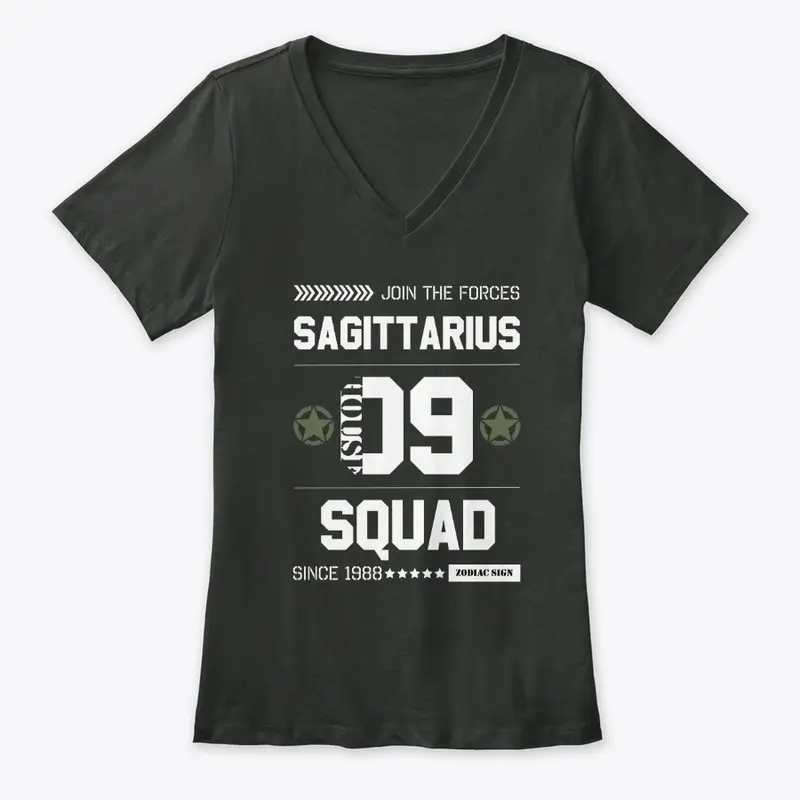 Zodiac Majesty Sagittarius Squad White